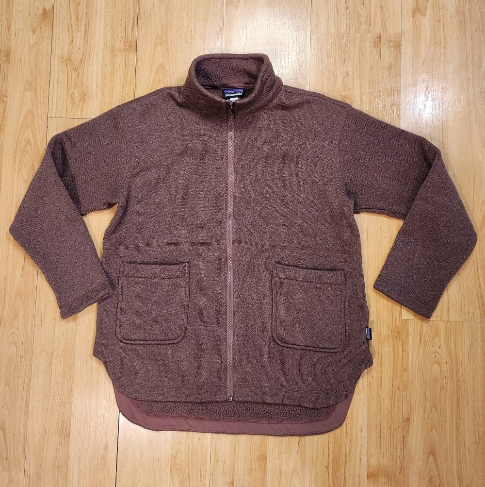 Patagonia Better Sweater® Oversized Fleece Coat Mauve Women’s M